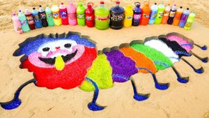 Как сделать ОГРОМНУЮ пижаму Pugapillar из Orbeez, Pepsi, Coca Cola, Mtn Dew, Fanta, Mentos и газиров