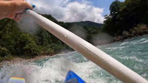 Абхазия 2023. Рафтинг река Бзыбь