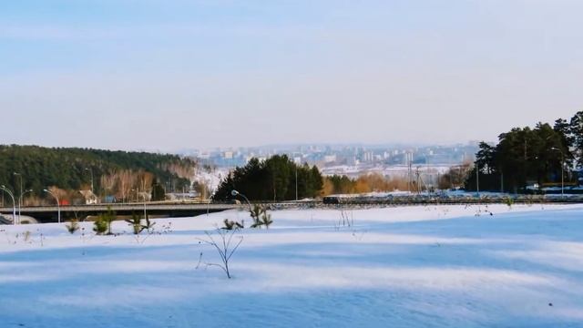 Сосновый бор, виды  города. Кемерово