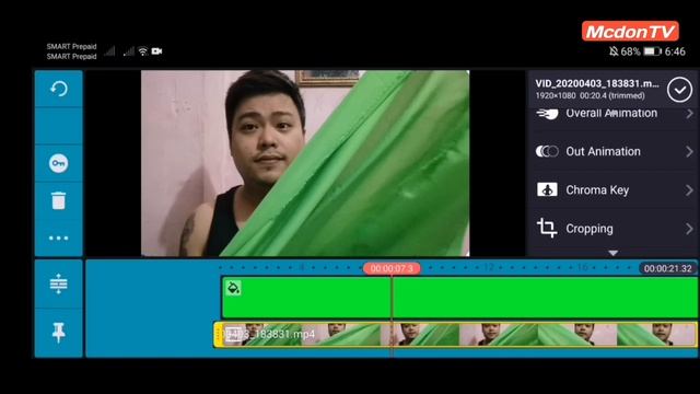 How to use green screen effect/chroma key using Android phone 2020 смотреть онлайн