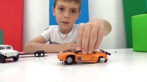 Мультики про машинки: Бамблби собирает Ламборгини! Крутые тачки
