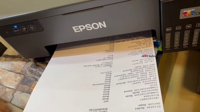 Epson L8050 Printer WiFi Password Find II How To Find WiFi Password Epson L8050 Printer смотреть онлайн