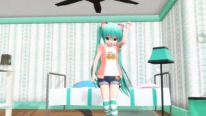 MMD Hatsune Miku   Nekomimi Switch Loli Ver