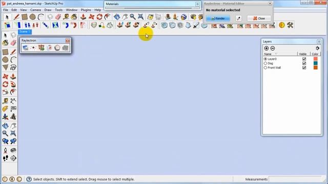 Raylectron v3 for Sketchup - Quick Tour Tutorial - part 1 смотреть онлайн