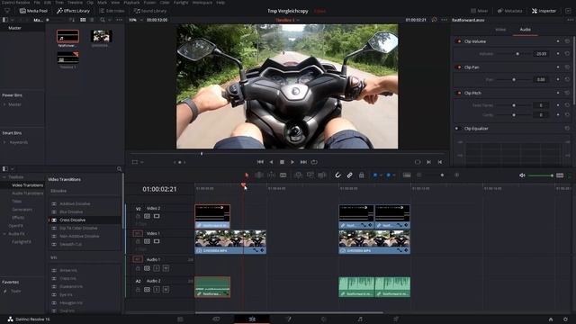 Davinci Resolve 16 - Fast Forward Effect - free download! смотреть онлайн