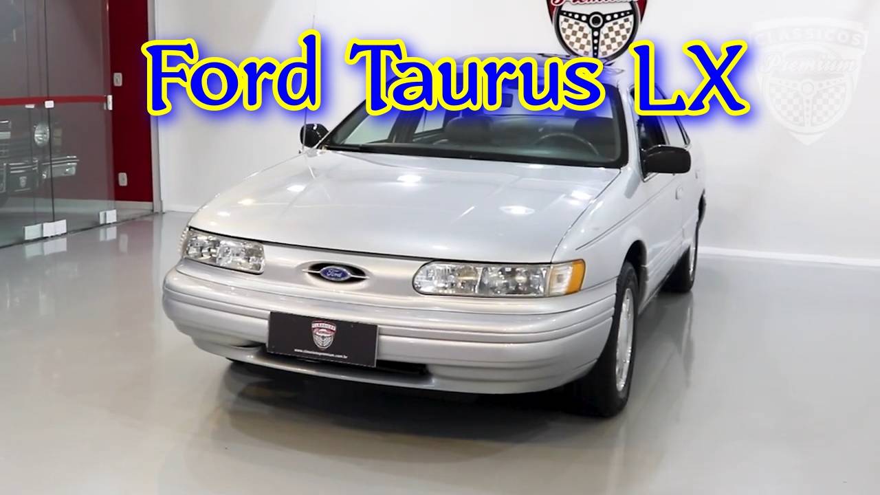 Обзор 1995 Ford Taurus LX для Бразилии.  Музейный экспонат