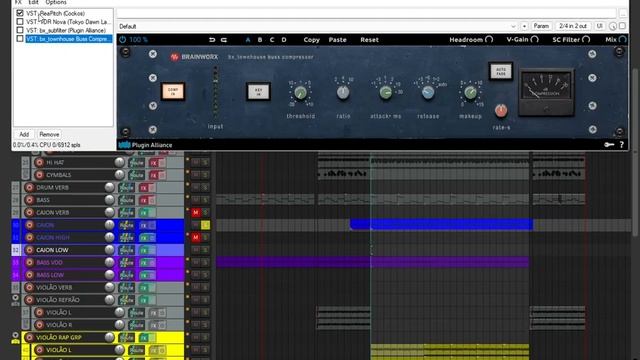 MIXAGEM DE VIOLÃO, BAIXO E CAJON (DreamSeaStudios) смотреть онлайн