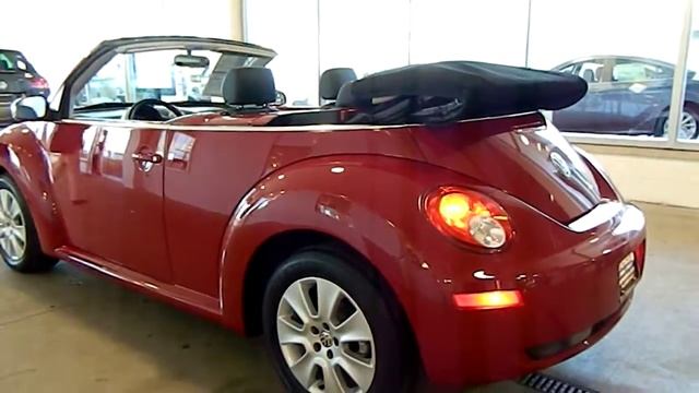 Salsa Red 2009 VW Beetle Convertible @ Eastside Volkswagen in Cleveland, Ohio смотреть онлайн