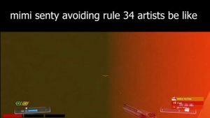 mimi sentry avoiding r34 artists be like #mimisentry