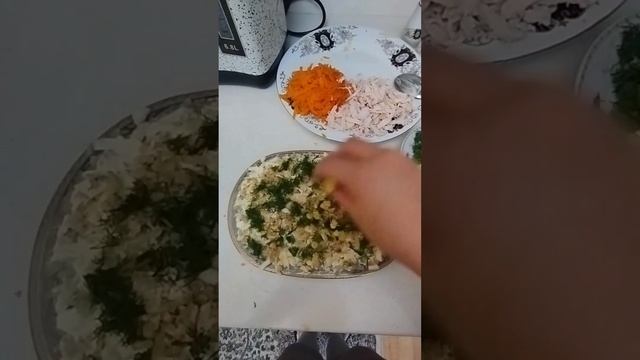 Ореховый салат ( qoz salatı) nud salad смотреть онлайн