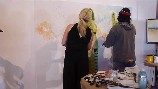 Georgeana Ireland Talks about Painting with Vladimir Cora смотреть онлайн