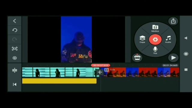 Cómo poner un texto al fondo de todo en una imagen con Kinemaster. 🤔 смотреть онлайн