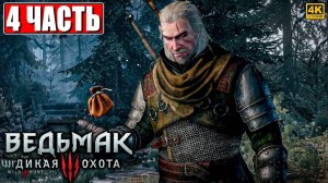 ПОЛНОЕ ПРОХОЖДЕНИЕ ВЕДЬМАК 3 RTX [4K] ➤ Часть 4 ➤ The Witcher 3 Wild Hunt На Русском ➤ На ПК