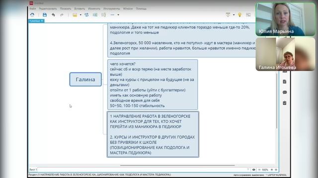 ГАЛИНА ПОДОЛОГ РАЗБОР