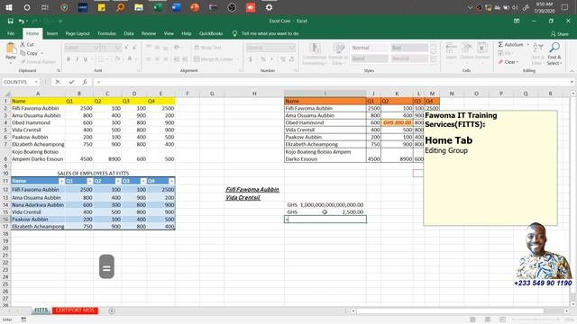 MOS Excel - Episode 7 The Number Group смотреть онлайн