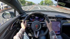 沉浸试驾 全新红旗H6 2.0T+8AT顶配 All New HongQi H6 2.0T 8AT POV First Drive