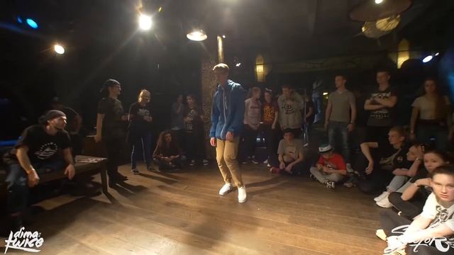 1/4 HIP-HOP BEGINNERS | KICHNAL vs SHINKAREVA SASHA | SOUL SECTOR BATTLE V.1