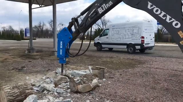 Гидромолот NKB 300 Бышев, Украина смотреть онлайн