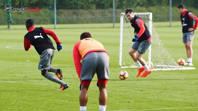Arsenal: 1v1 training drill смотреть онлайн