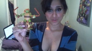 TMNT figure Review : Playmates Teenage Mutant Ninja Turtles 2012 Michelangelo Figure