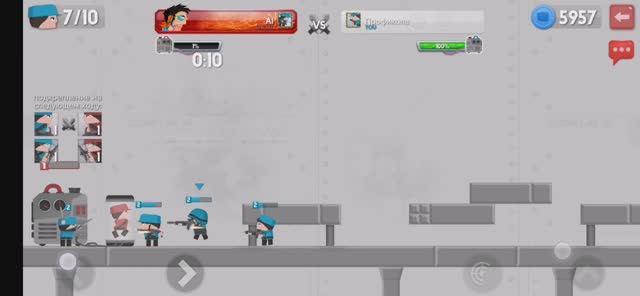Играю с ботом в Clone Armies. Тактика - страйкер + рейнджер.