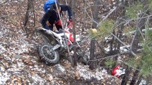 Питбайк заброшенный затопленный карьер