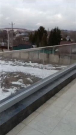 Стеклянное ограждение - эстетика Вашего дома!