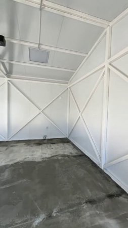 Просторный гараж для машины ☀️  Все хотят сухой и теплый гараж - компания «Ковчег» воплощает мечты