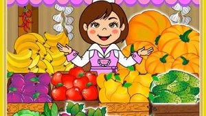Учимся отличать Фрукты от Овощей. Учим фрукты и овощи