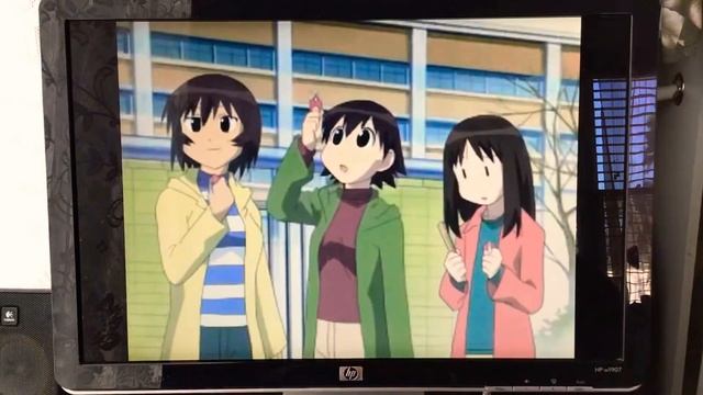 Azumanga Daioh Chiyo Brought Good Luck Charms For Kagura Osaka Sakaki Tomo And Yomi смотреть онлайн