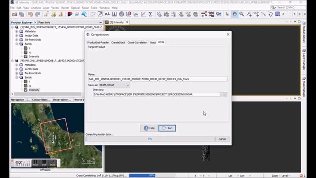 Interferometry Synthetic Aperture Radar (InSAR) Processing Using SNAP Software - Tutorial смотреть онлайн