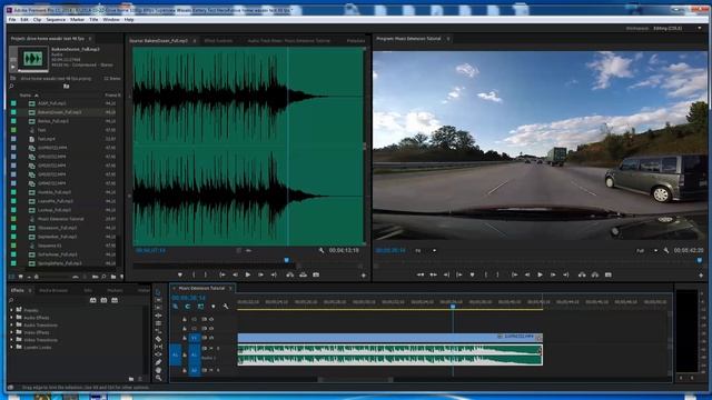 How to Extend a Short Music Bed - Adobe Premiere Pro CC 2014 смотреть онлайн