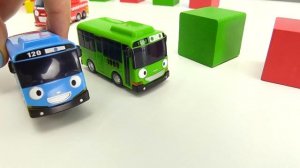 Автобус Тайо. Пожарная и Скорая. Игрушки для детей