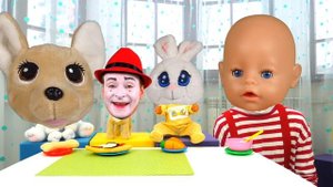 Смешные видео онлайн - Что съела кукла Беби Бон? – Весёлые игры дома. Одевалки для девочек.