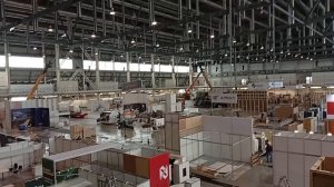 Монтаж выставки металлообработка- сварка 2025, Екатеринбург Экспо, 1 павильон