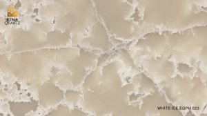 Кварцевый камень White Ice EQPM 023 ETNA QUARTZ