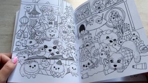 Обзор на раскраску Lulu Mayo “A million Puppies” | Лулу Майо «миллион щенят | раскраски антистресс