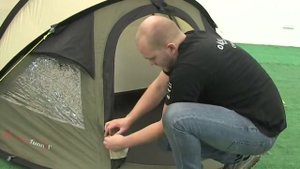 How to pitch the Outwell Fusion 300 pop up tent