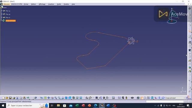 First step in CATIA V5-Tutorial basic part design for beginners 9
