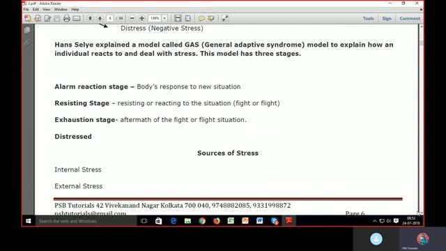 Stress Management Explained: Types, Effects & Hans Selye’s GAS Model Session 1