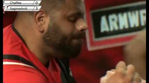Dave Chaffee vs Levan Saginashvili Top 8 Armwrestling