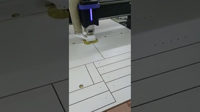 Раскрой и сверление на фрезерном станке с ЧПУ SM2030 NESTING. Работа с Базис
