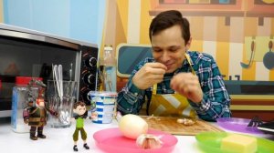 Бен 10 и Стим Смит — Закуска для Супергероев — Простые рецепты. Видео для детей @GulliverRu