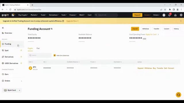 How to Quickly Move Your Crypto from Funding to Spot on Bybit in 2 Minutes