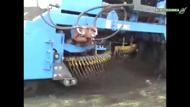 Машина корнеуборочная «РИТМ КПС-6» смотреть онлайн