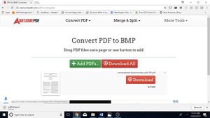 Convert PDF to BMP