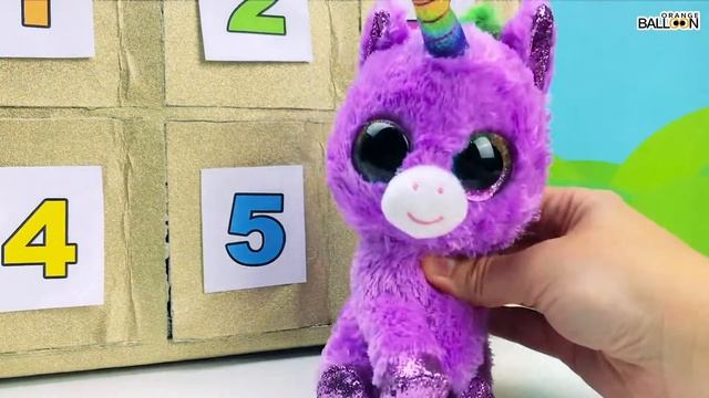 🦄 Purple unicorn toys play | unicorns for kids | unicorn cartoon | Toy unicorns 30 minutes смотреть онлайн