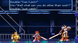 Mega Man X4 - Betrayal of Double(Double transforms) (X's FMV3) in major key