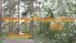 Майский тур в Республику Алтай 2024г  2день