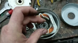 Ремонт пылесоса BOSH (БОШ).  Не тянет и шумит после влаги.